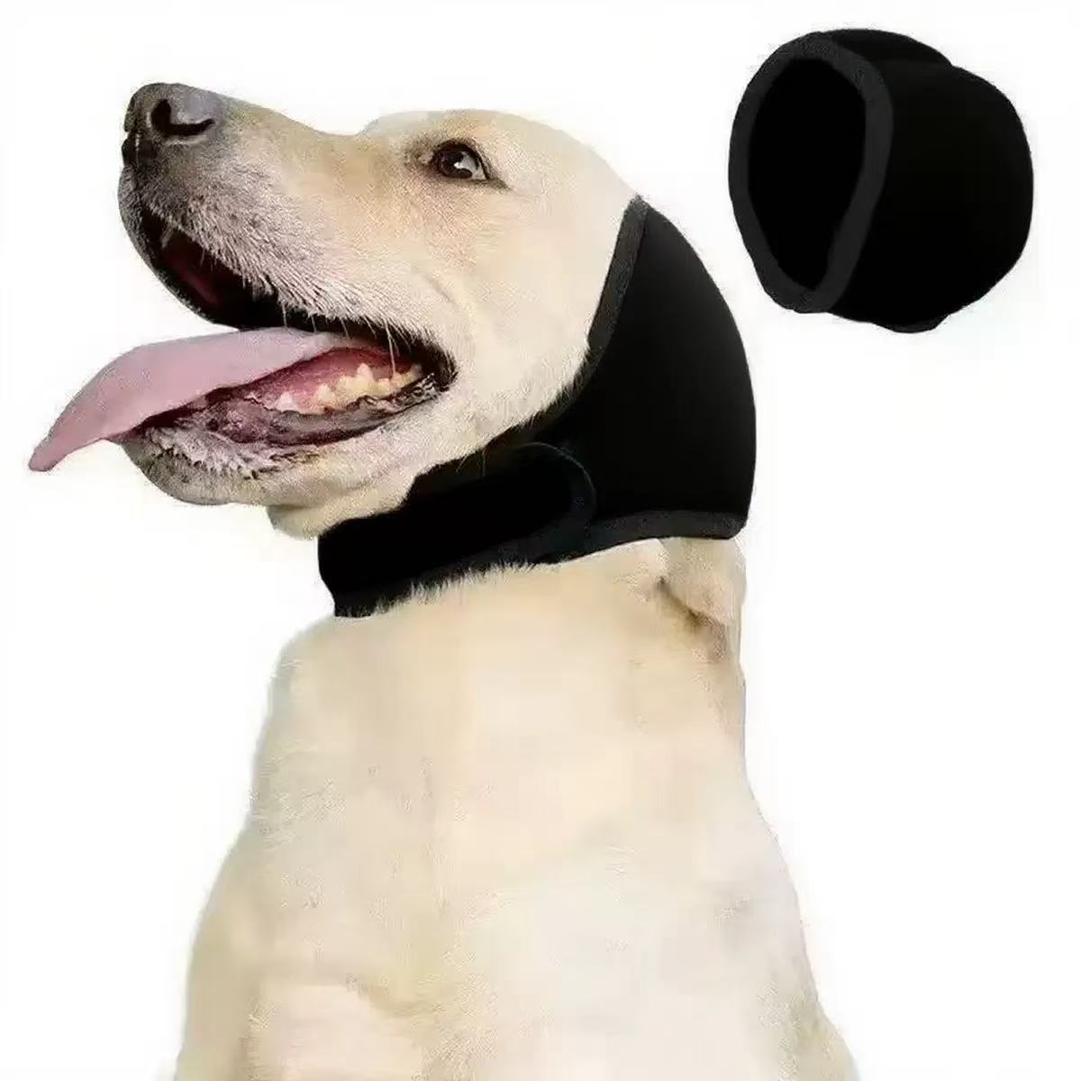 ✨🐶 🔥LAST DAY 60% OFF——Dog Calming Hoodie Ear Wraps for Dogs, Waterproof Dogs Swim Cap