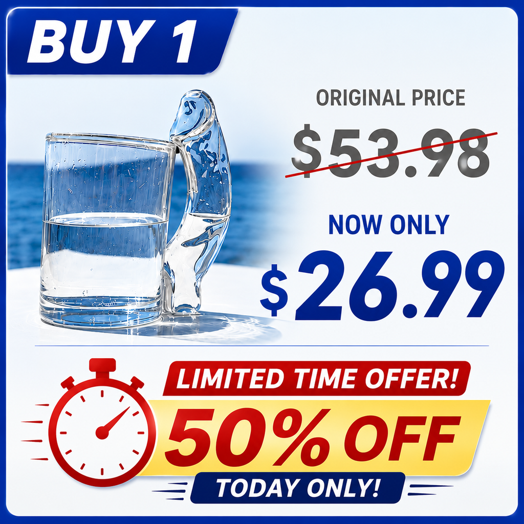 💥LIMITED TIME 50% OFF-Fun D-Cup Shaped Glass Cocktail Glass