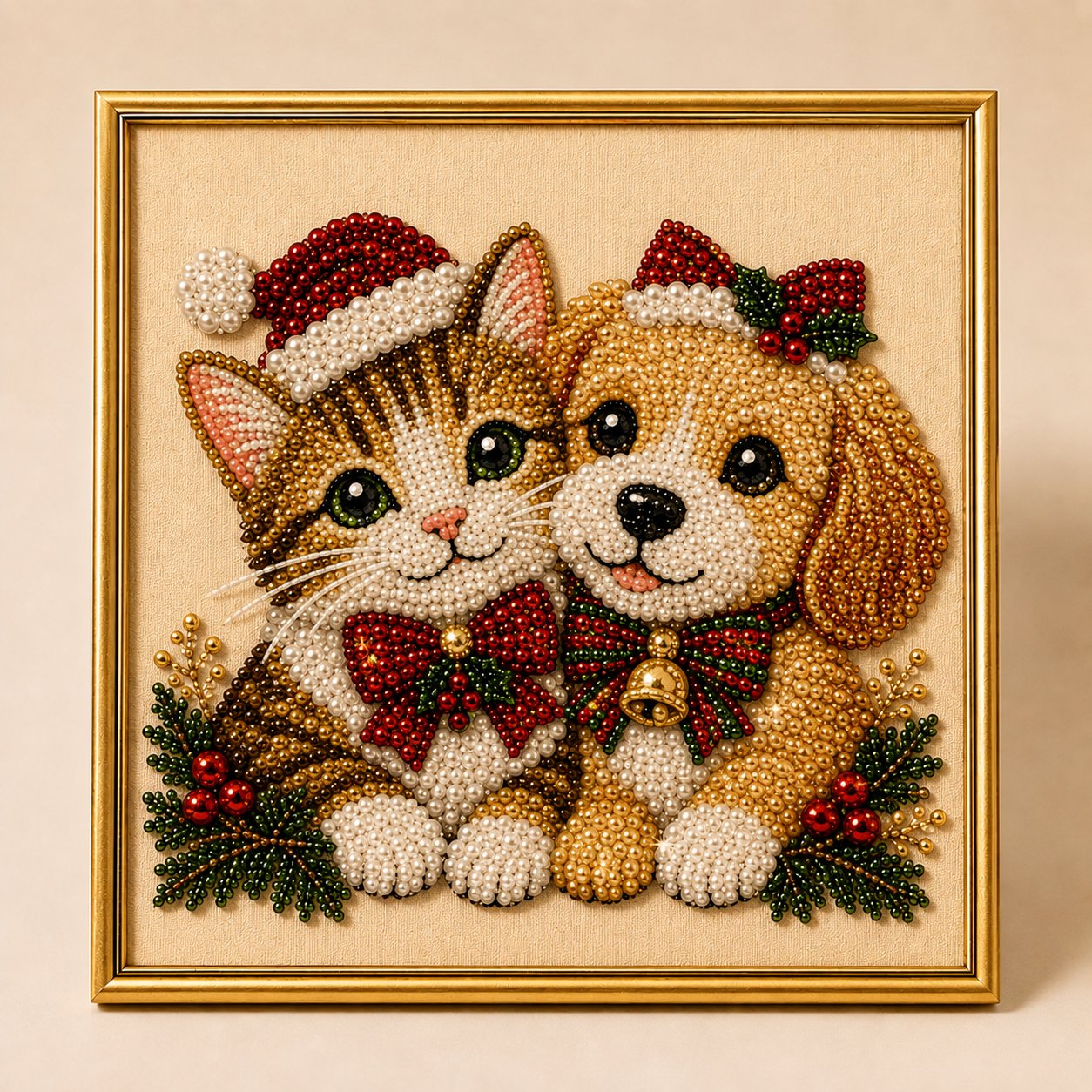 🎁 Early Christmas Special — Save 50% OFF Today! DIY Christmas Festive Pet Pearl Diamond Painting Art Kit