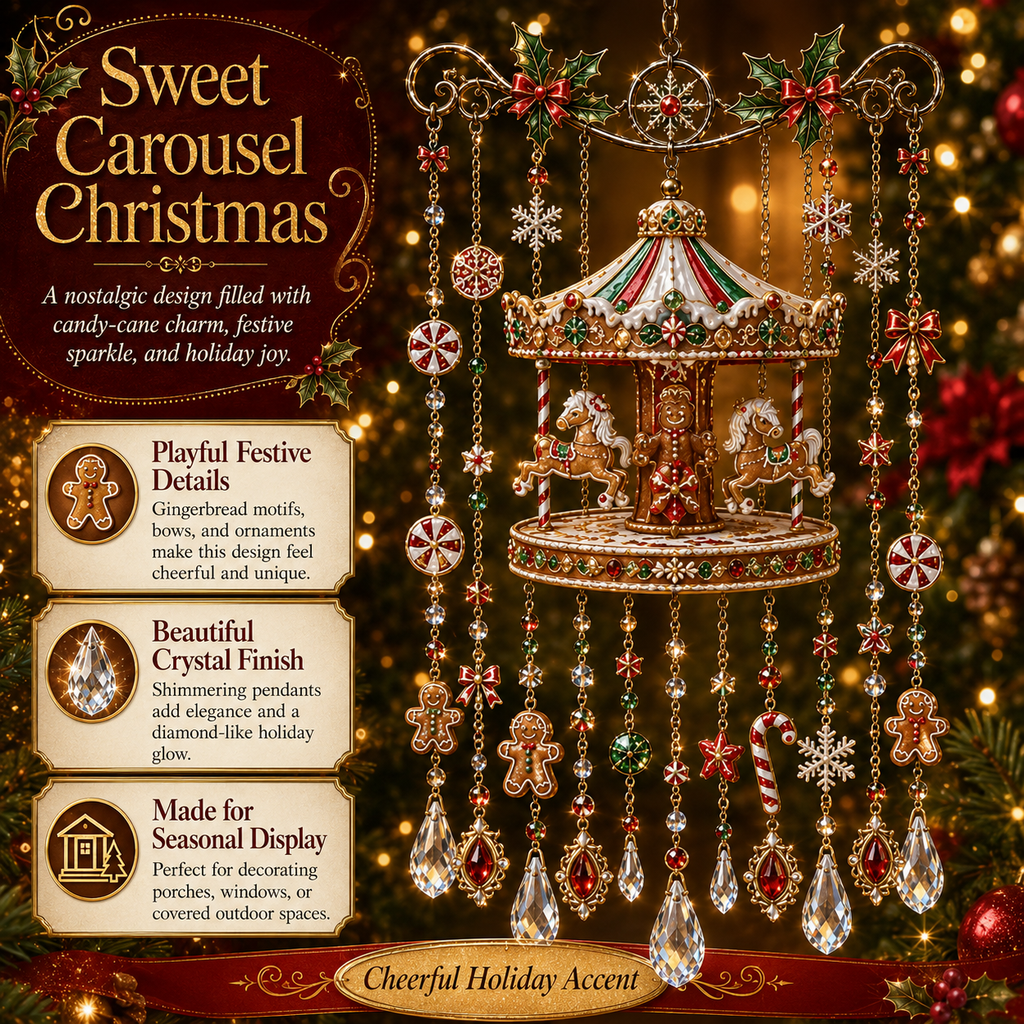 🎁Last Day — Limted Time 70% OFF！Magical Christmas Wind Chime