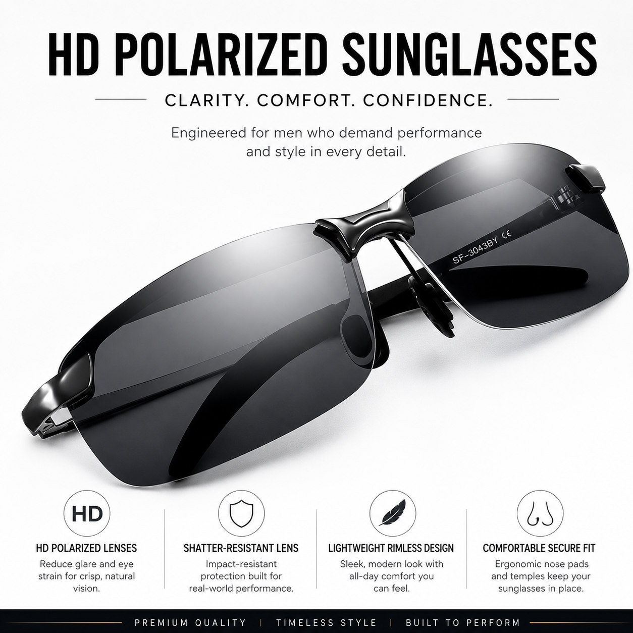 🚨 Limited Time Offer: 50% OFF Ends Today——Polarized Anti-Glare Driving Glasses