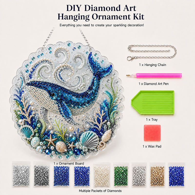 🔥Last Day 70% OFF——🌊✨Ocean Theme Pearl Art DIY Kit