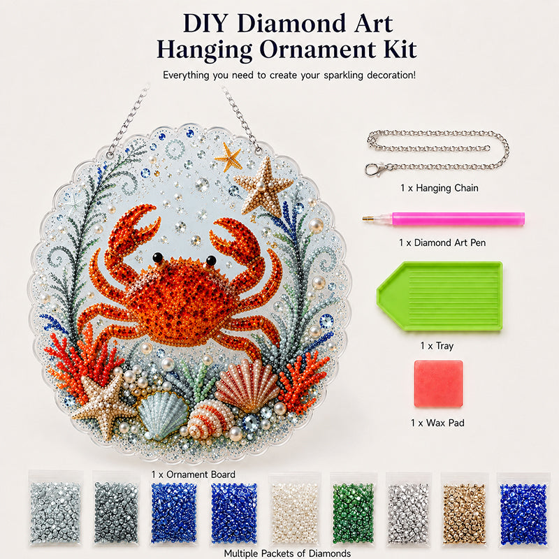 🔥Last Day 70% OFF——🌊✨Ocean Theme Pearl Art DIY Kit