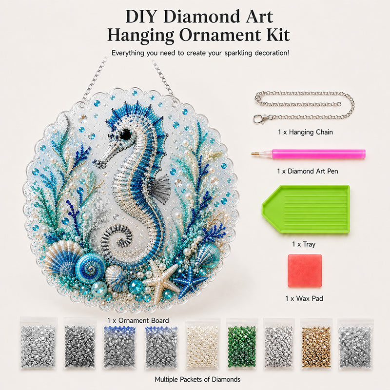 🔥Last Day 70% OFF——🌊✨Ocean Theme Pearl Art DIY Kit