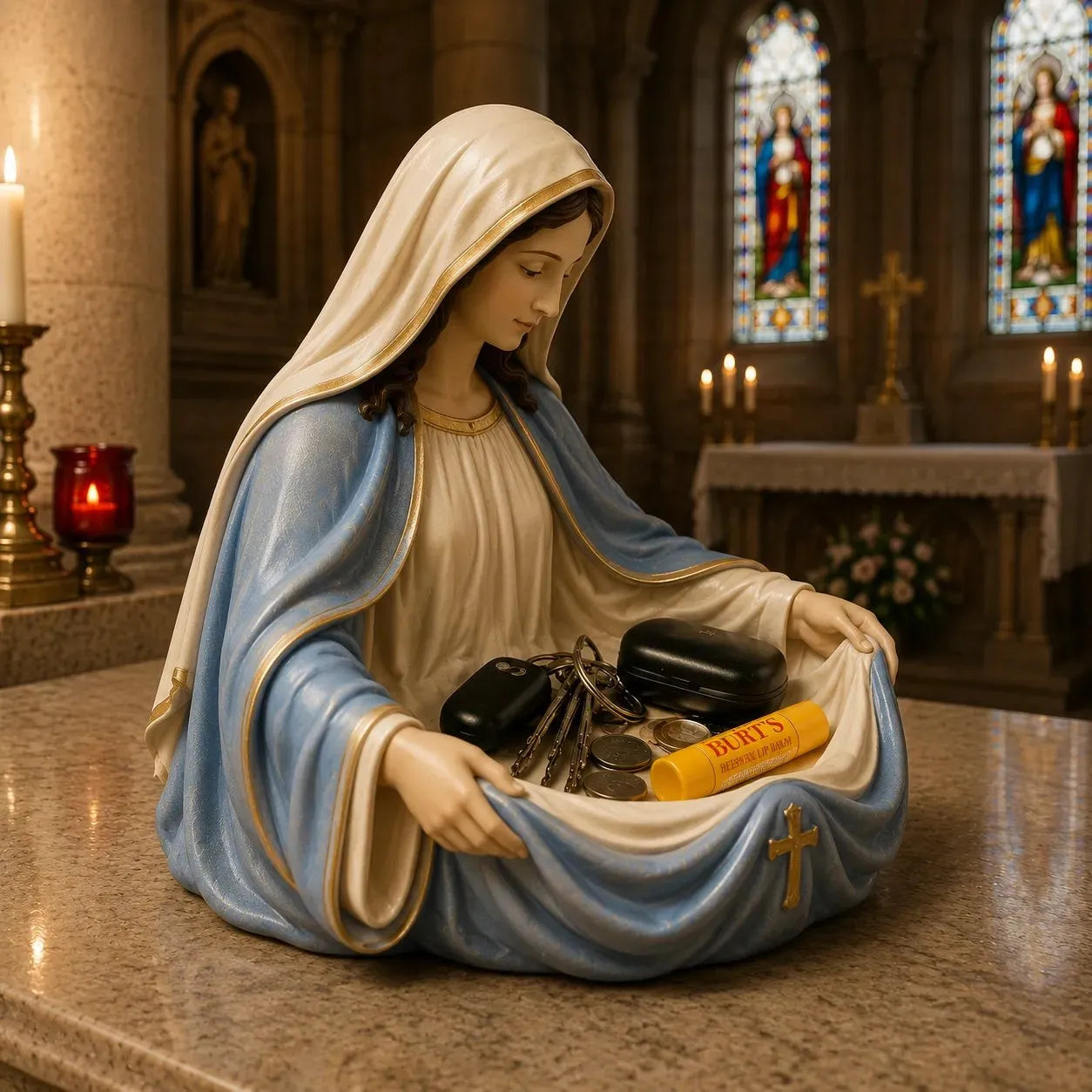 🔥Last Day 70% OFF —— Handmade Virgin Mary Catch-All Bowl