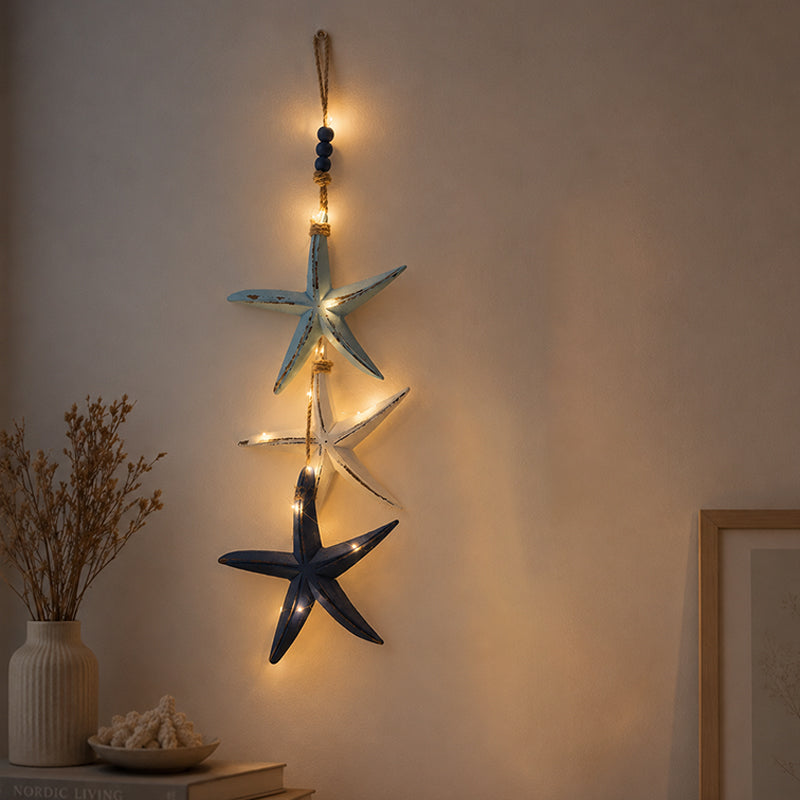 🔥Last Day 70% OFF —— Mediterranean Starfish & Fish Hanging Coastal Ornaments 🐠✨