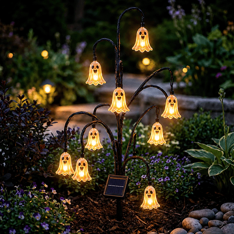 🔥Halloween Early Bird Special: Enjoy 70% OFF——🎃 Halloween Solar Tree Stump Light