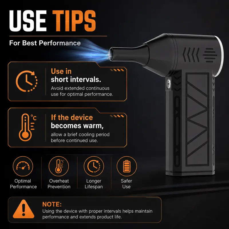🔥Last Day 70% OFF——2-in-1 Cordless Air Duster & Vacuum