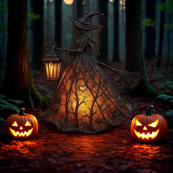 🔥Halloween Early Bird Special: Enjoy 70% OFF——🧙‍♀️Halloween Witch Lamp