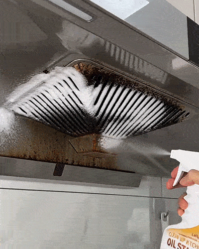 💥 Say Goodbye to Grease! 🧼 Powerful Kitchen Degreaser Spray – Cuts Through Tough Grease in Seconds