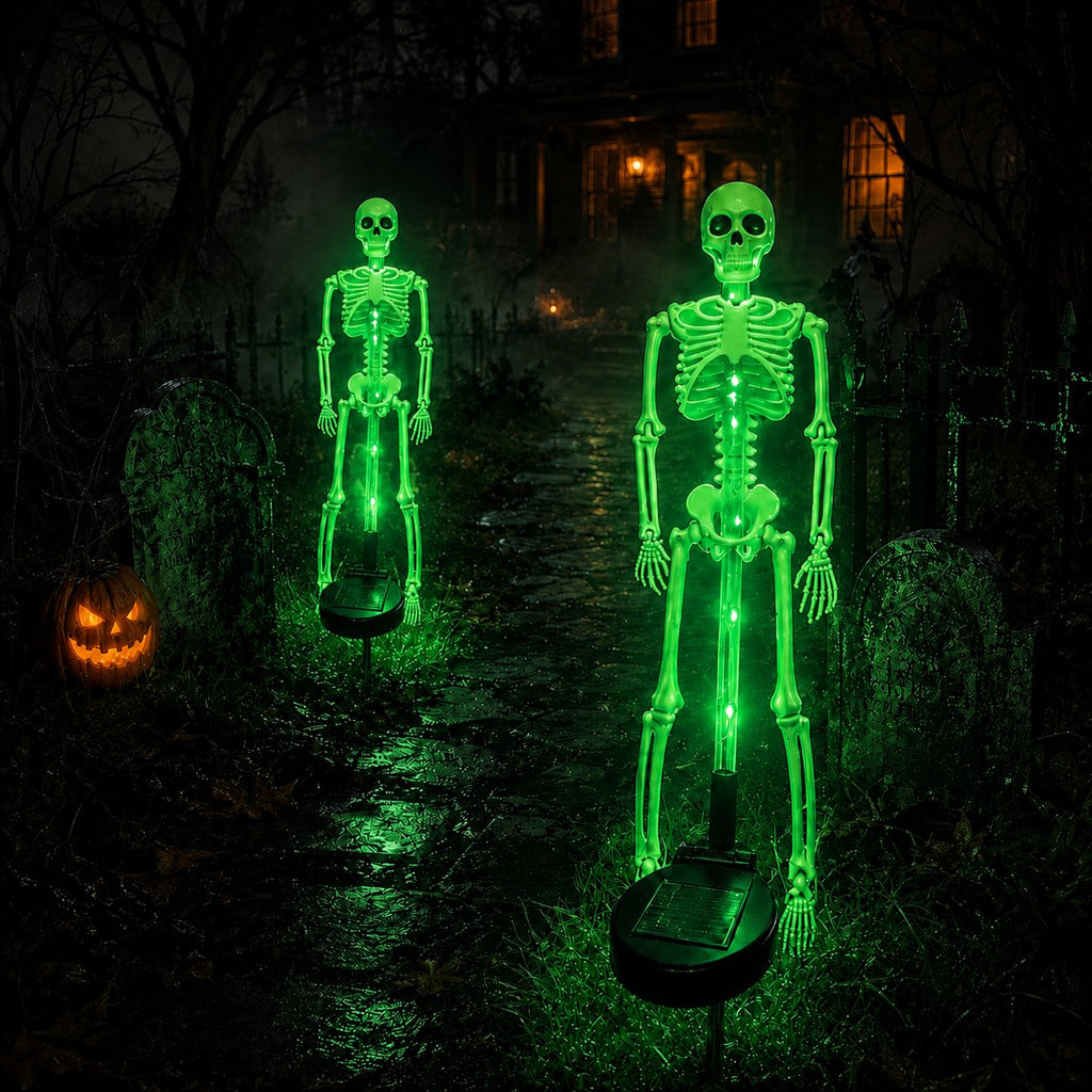 💥 Last Day 48% OFF——💀 Solar Skeleton Yard Stake