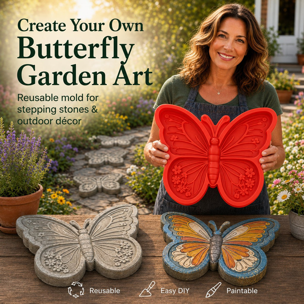 💥 LAST DAY70% OFF - 🌻 Reusable Sunflower Stepping Stone Mold (📦Buy 2 Free Shipping)
