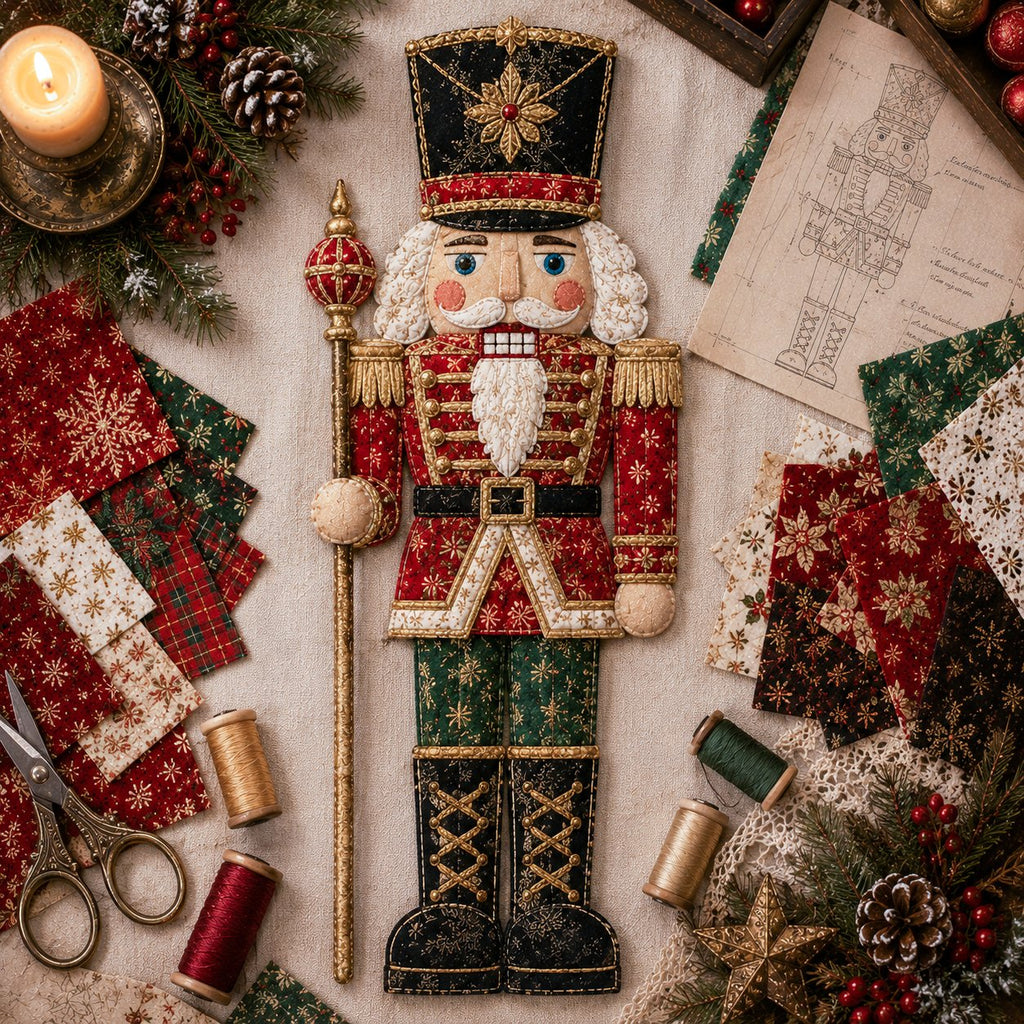 🎁LAST DAY — LIMITED TIME 70% OFF！🎅Kit decorazioni fai da te in tessuto patchwork natalizio