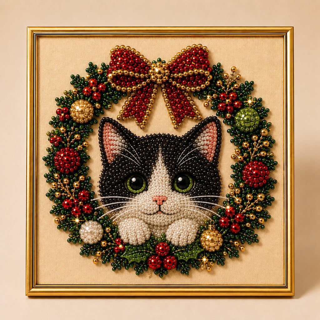 🎁 Early Christmas Special — Save 50% OFF Today! DIY Christmas Festive Pet Pearl Diamond Painting Art Kit
