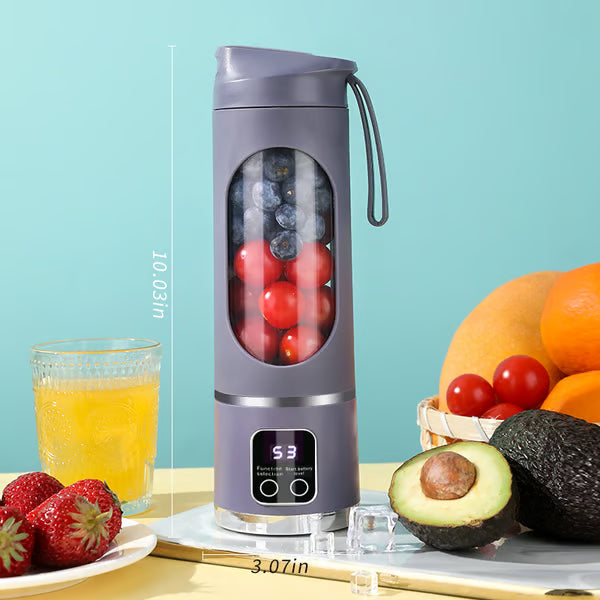 🔥Last Day 70% OFF——Portable USB Blender with LED Display - Perfect for Smoothies & Juices