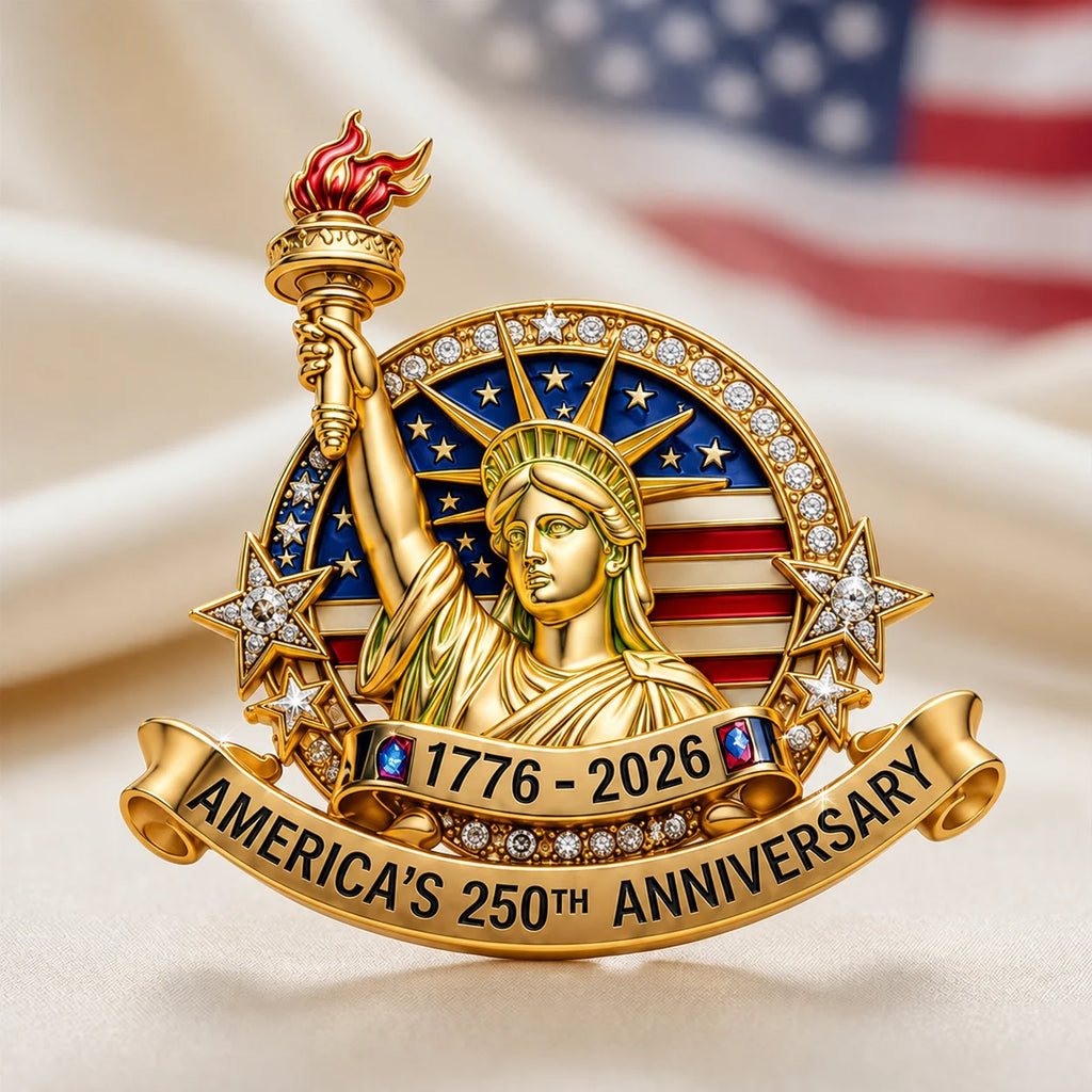 America’s 250th Anniversary Commemorative Brooch