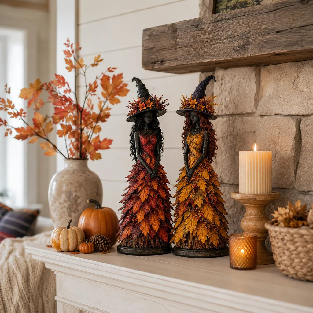 🔥Halloween Early Bird Special: Enjoy 70% OFF——🧙Enchanted Autumn Witch Figurine (✨2026 Limited Edition)