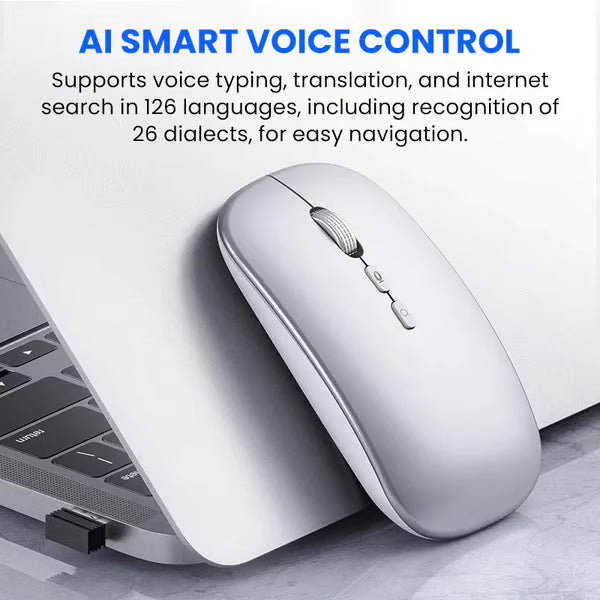 🚨 LAST DAY! 70% OFF TODAY——Wireless AI Smart Voice Mouse