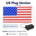 250th Anniversary Special Deal 60% ! 🇺🇸🎆 Solar USA Flag Lights | Super Bright Patriotic Outdoor Decor