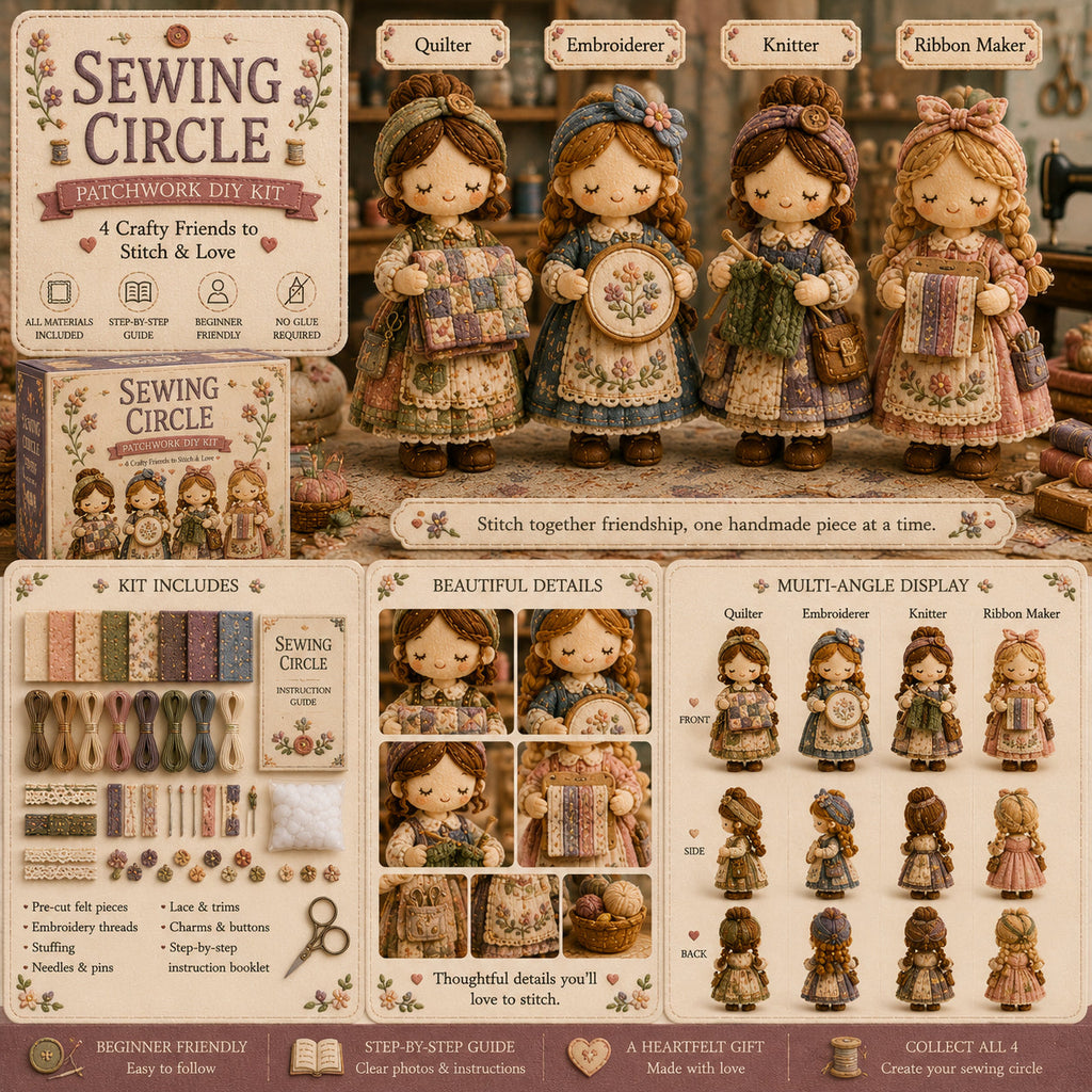 🚨 LAST DAY! 70% OFF TODAY——Patchwork DIY Kit Series
