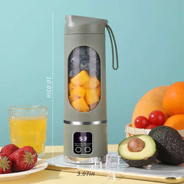 🔥Last Day 70% OFF——Portable USB Blender with LED Display - Perfect for Smoothies & Juices
