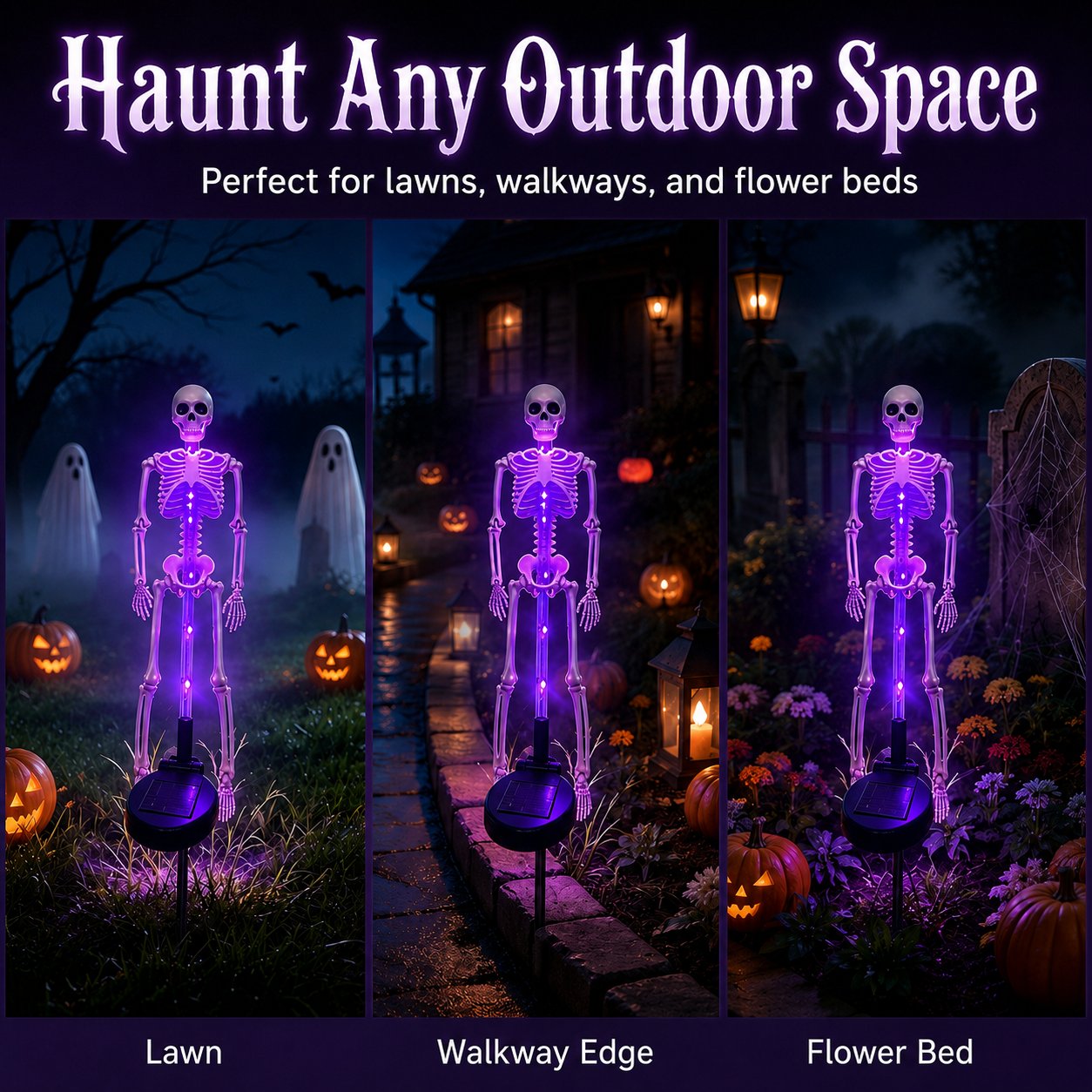 💥 Last Day 48% OFF——💀 Solar Skeleton Yard Stake