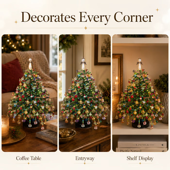 🔥Last day——Limted Time 70% OFF!DIY Beaded Christmas TreeKit Create Your OwnSparkling Holiday Decoration