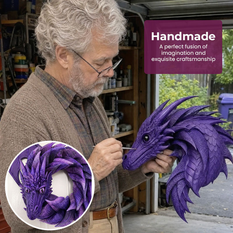 🔥Last Day 70% OFF —— Handmade Dragon Wreath