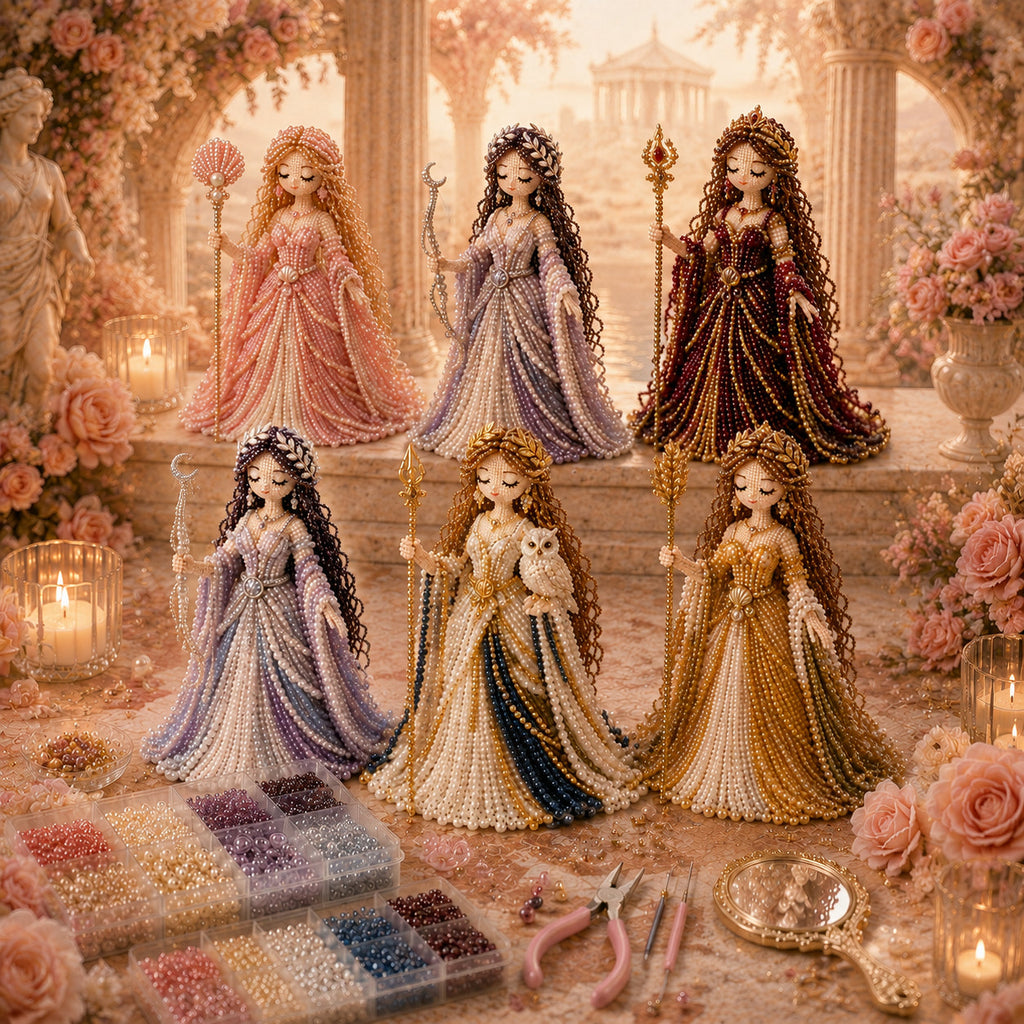 🔥LAST DAY 70% OFF——👑✨Divine Beaded Goddess  Kit