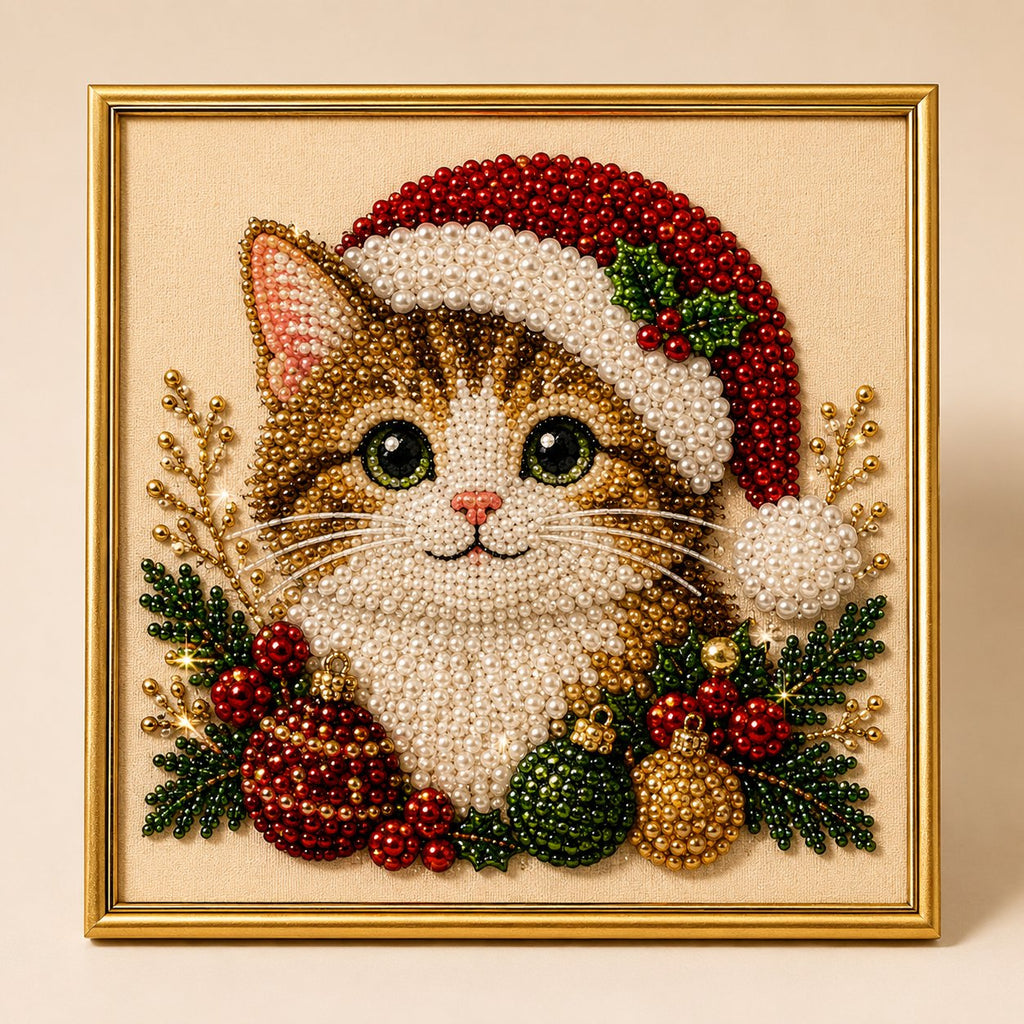 🎁 Early Christmas Special — Save 50% OFF Today! DIY Christmas Festive Pet Pearl Diamond Painting Art Kit