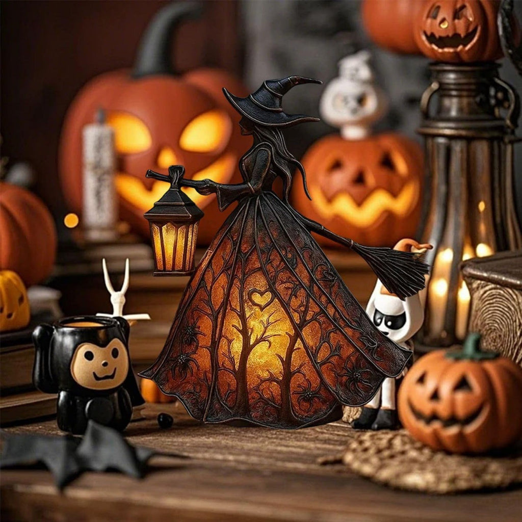 🔥Halloween Early Bird Special: Enjoy 70% OFF——🧙‍♀️Halloween Witch Lamp