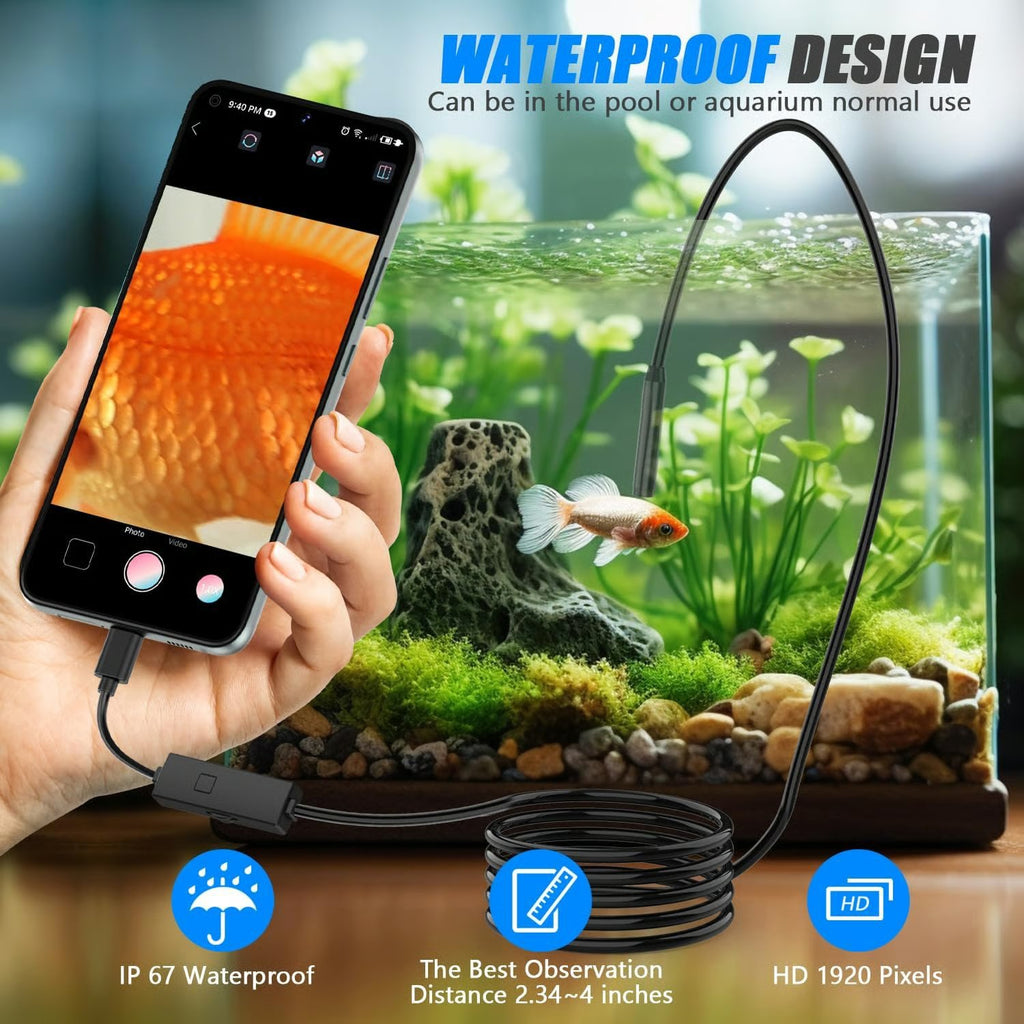 🔥Last Day 70% OFF🔥——🔎 Plug-and-Play Endoscope Camera