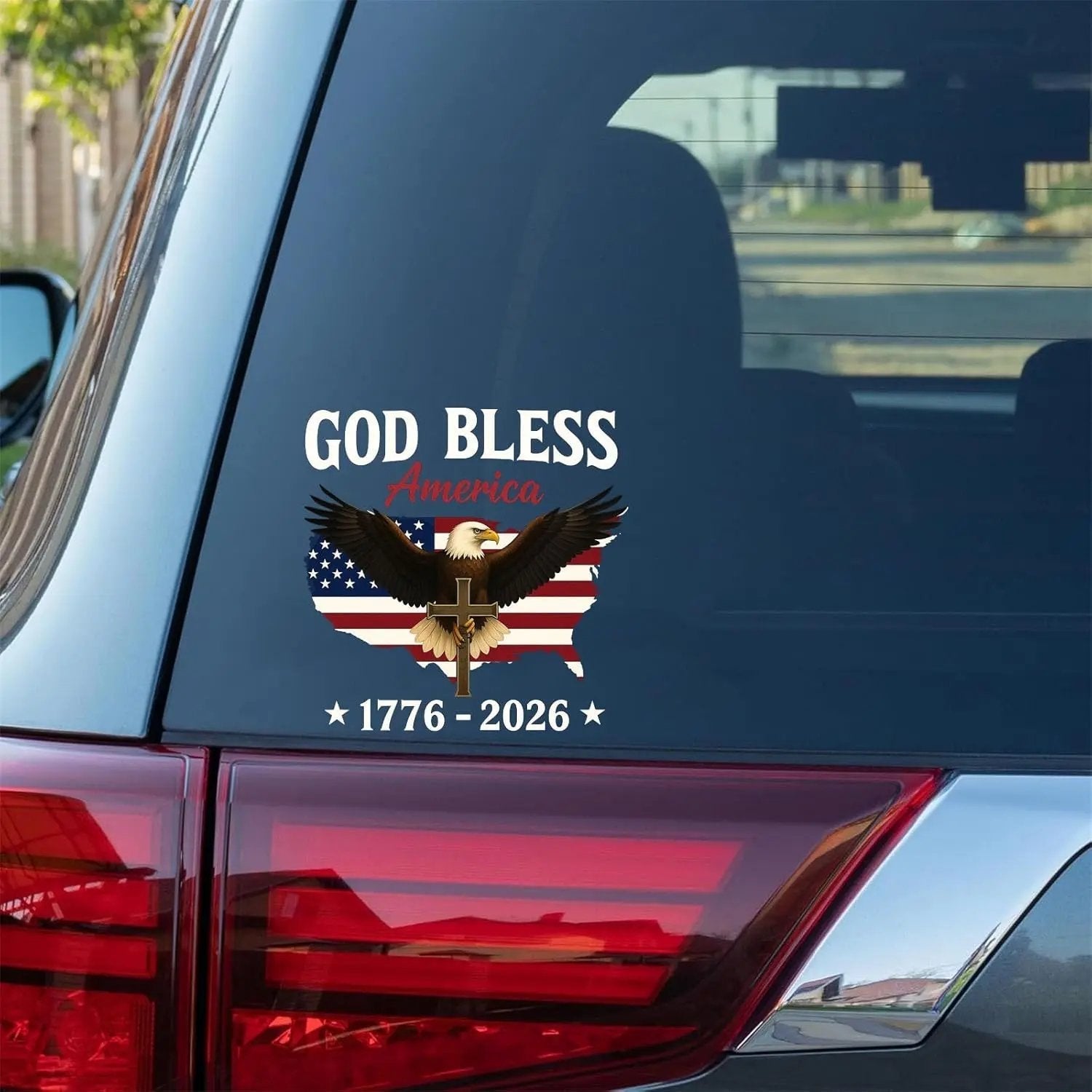 🔥 LAST DAY – 50% OFF——🦅 God Bless America: 2026 Semicentennial Sticker