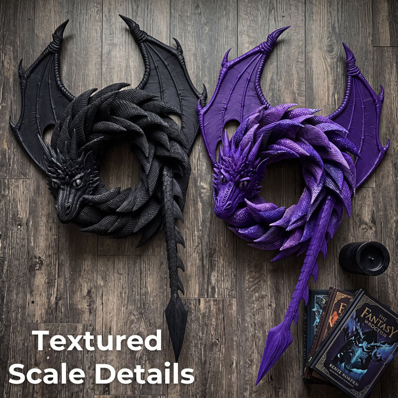 🔥Last Day 70% OFF —— Handmade Dragon Wreath
