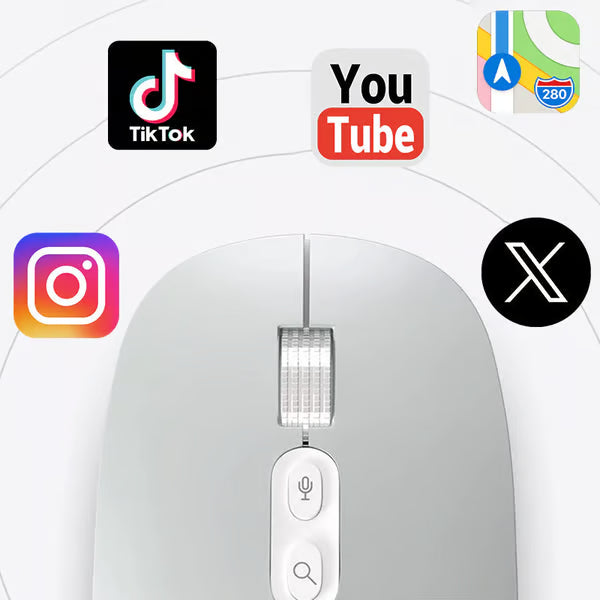 🚨 LAST DAY! 70% OFF TODAY——Wireless AI Smart Voice Mouse