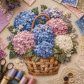 Last Day — Limted Time 70% OFF！——🌸Floral Basket Patchwork DIY Kit