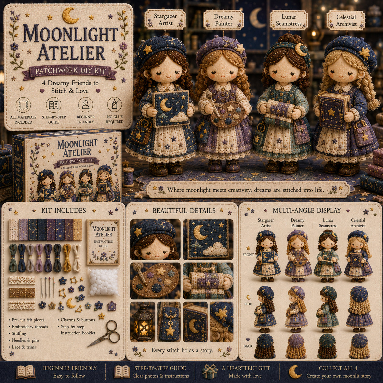 🚨 LAST DAY! 70% OFF TODAY——Patchwork DIY Kit Series