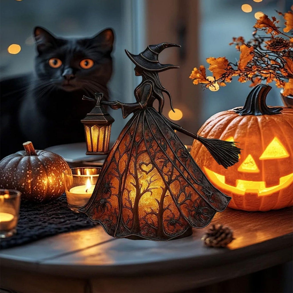 🔥Halloween Early Bird Special: Enjoy 70% OFF——🧙‍♀️Halloween Witch Lamp