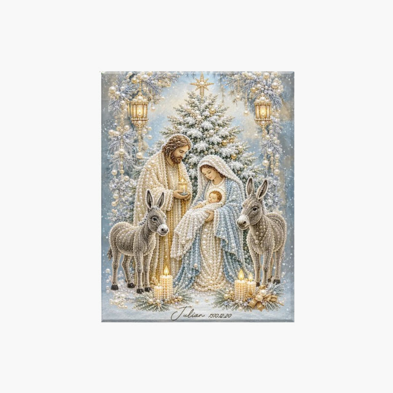 🎄 LAST DAY 70% OFF –🌟 Nativity Scene Diamond Painting Kit