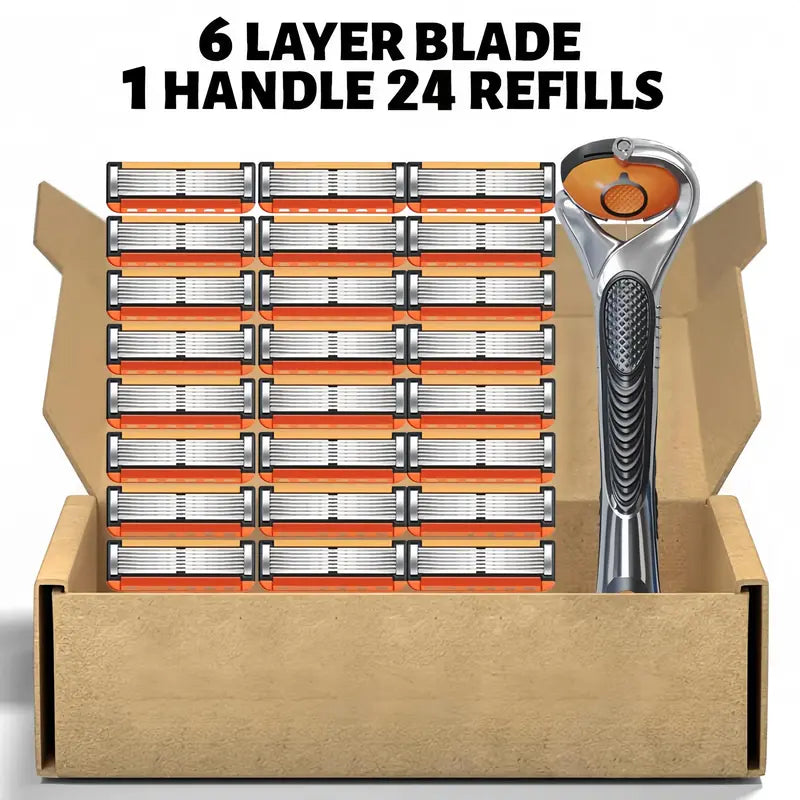 🚨 LAST DAY! 70% OFF TODAY——Men's Razor Blade Kit🪒