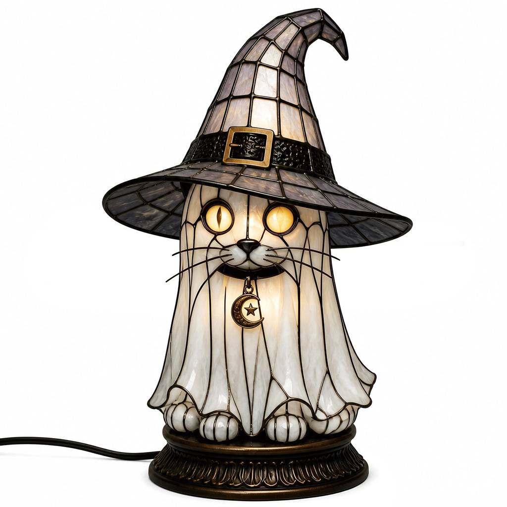 🔥Halloween Early Bird Special: Enjoy 70% OFF——Magical Black Cat Witch Lamp 🐈‍⬛✨