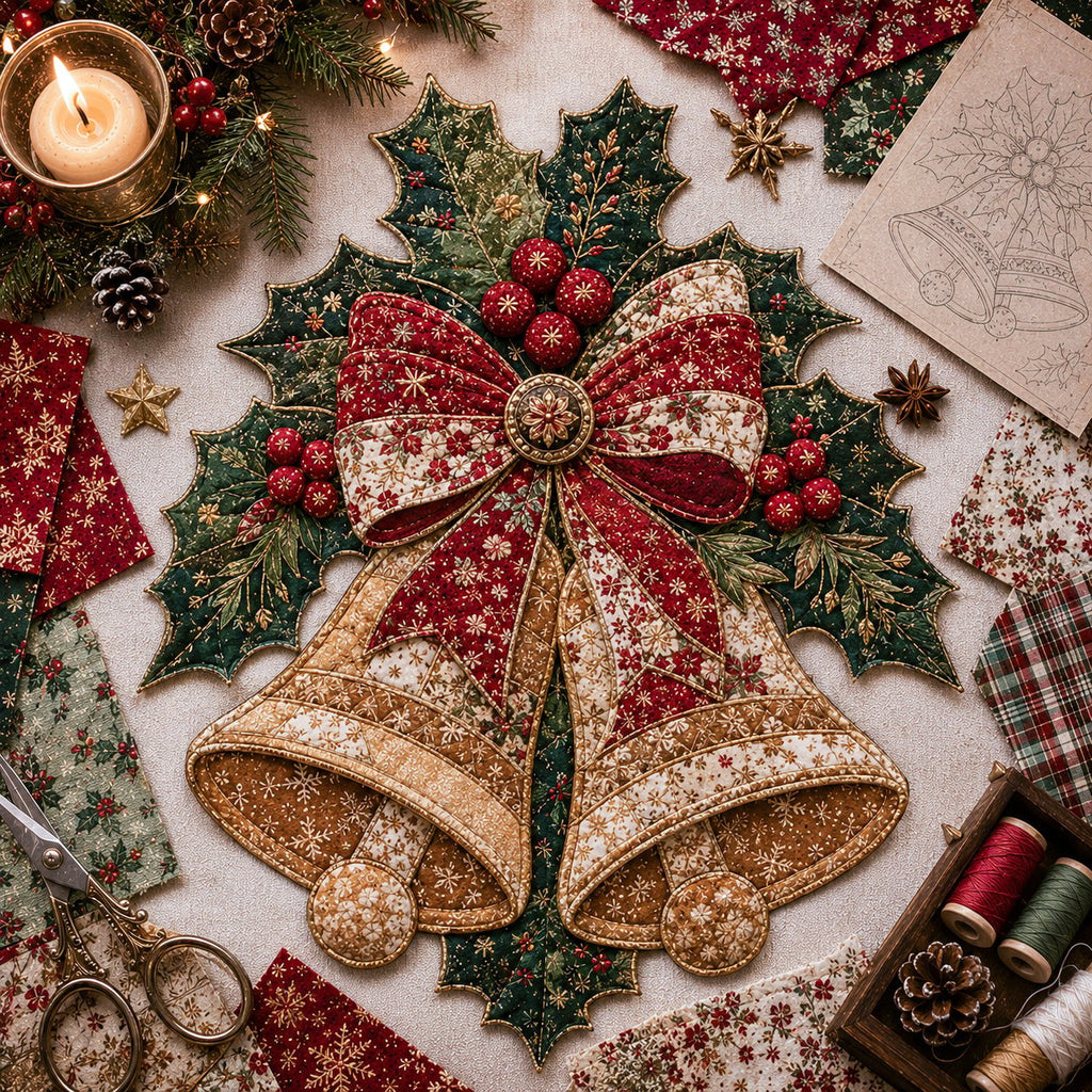 🎁LAST DAY — LIMITED TIME 70% OFF！🎅Kit decorazioni fai da te in tessuto patchwork natalizio