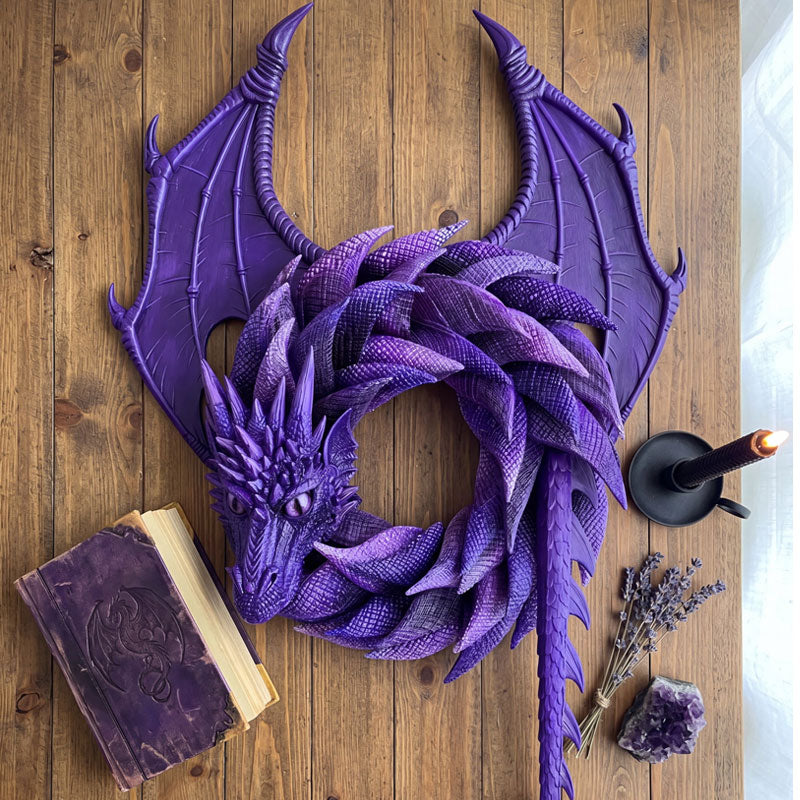 🔥Last Day 70% OFF —— Handmade Dragon Wreath