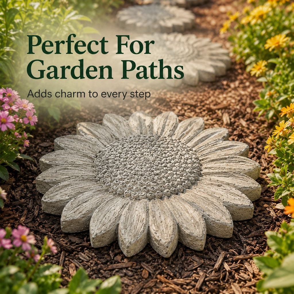 💥 LAST DAY70% OFF - 🌻 Reusable Sunflower Stepping Stone Mold (📦Buy 2 Free Shipping)