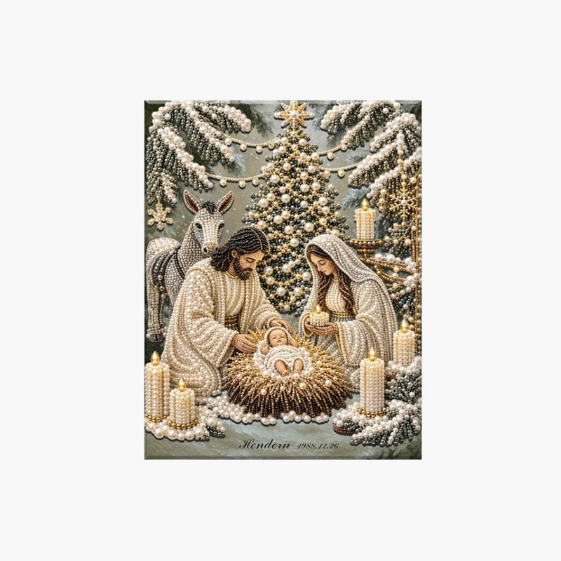 🎄 LAST DAY 70% OFF –🌟 Nativity Scene Diamond Painting Kit