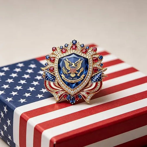 America’s 250th Anniversary Commemorative Brooch