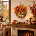 🔥Halloween Early Bird Special: Enjoy 70% OFF——🎃Lighted Burlap Pumpkin Wreath