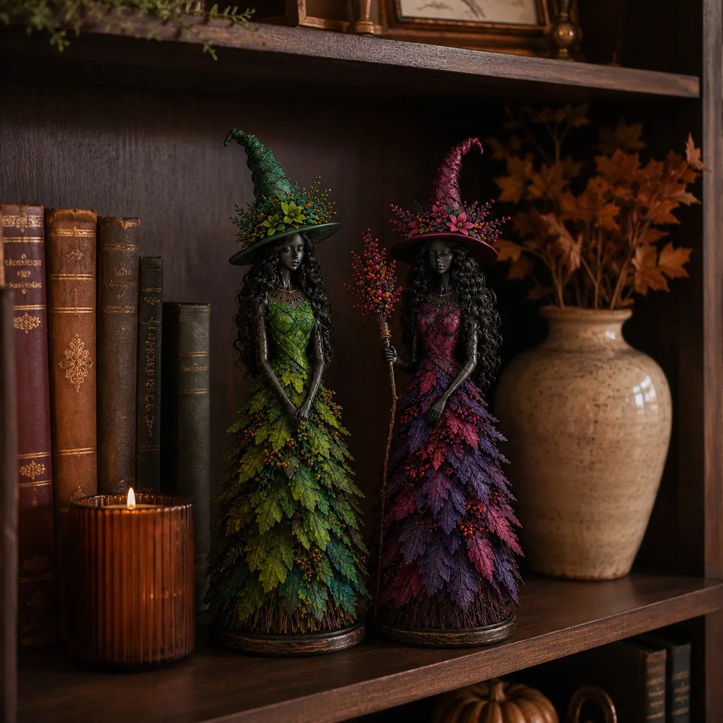 🔥Halloween Early Bird Special: Enjoy 70% OFF——🧙Enchanted Autumn Witch Figurine (✨2026 Limited Edition)