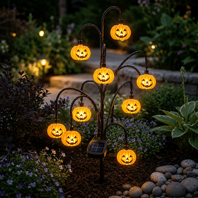 🔥Halloween Early Bird Special: Enjoy 70% OFF——🎃 Halloween Solar Tree Stump Light