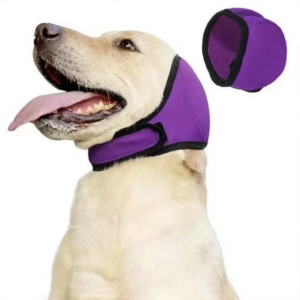 ✨🐶 🔥LAST DAY 60% OFF——Dog Calming Hoodie Ear Wraps for Dogs, Waterproof Dogs Swim Cap